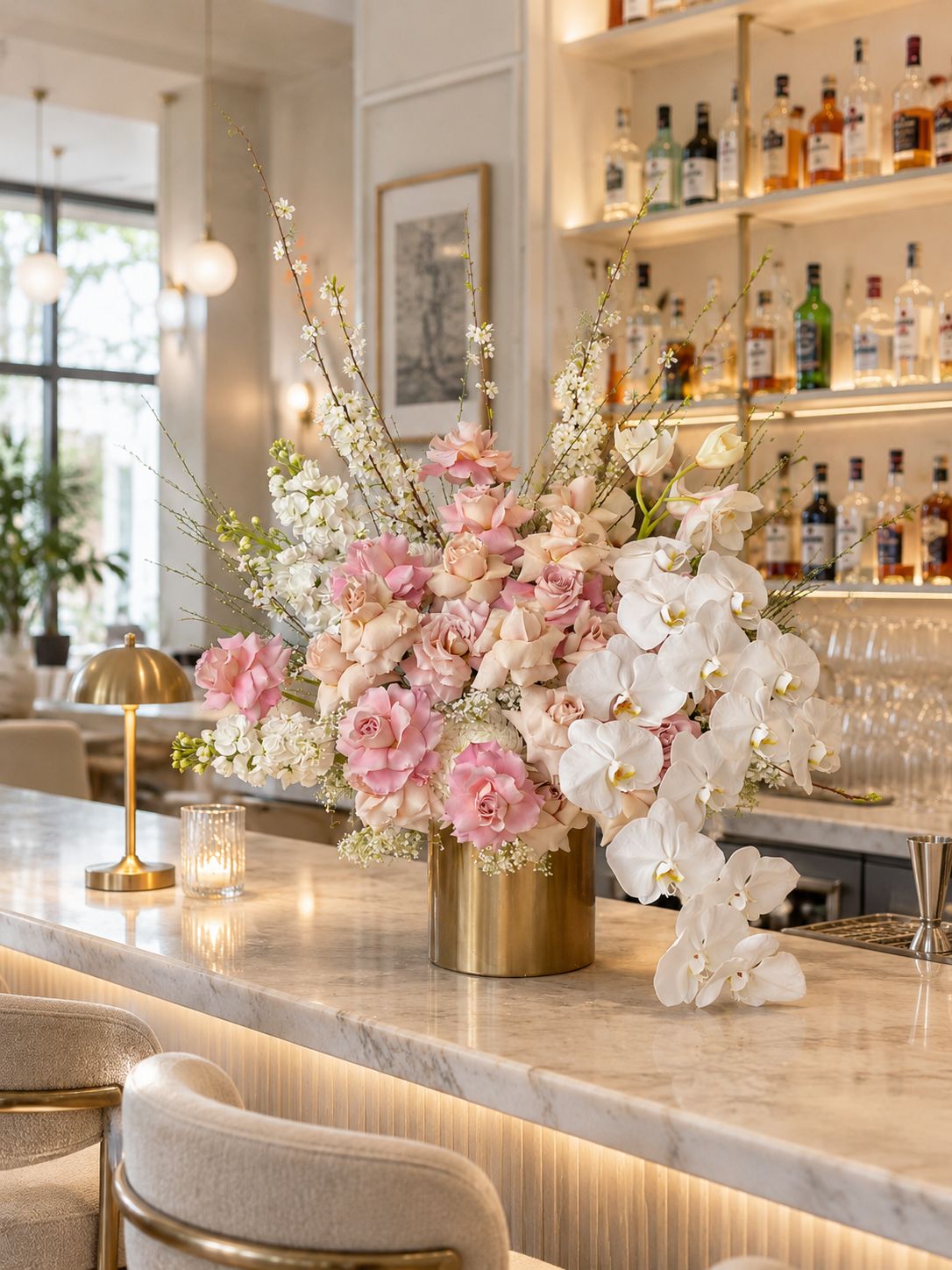 Ivory Bloom Elegance